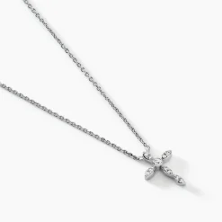Collier Ysalis Argent Blanc Oxyde De Zirconium
