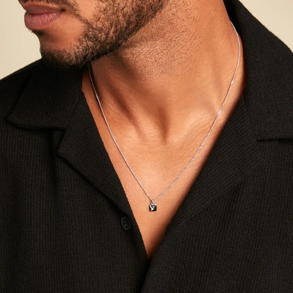 Marc Orian Colliers Fantaisie|Colliers > Collier Zac Argent Blanc