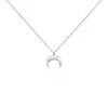 Collier Zea Argent Blanc Nacre