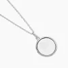 Marc Orian Colliers Fantaisie|Colliers > Collier Zealie Argent Blanc Nacre