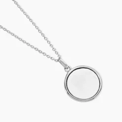 Marc Orian Colliers Fantaisie|Colliers > Collier Zealie Argent Blanc Nacre