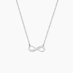 Marc Orian Colliers Fantaisie|Colliers > Collier Zelma Argent Blanc