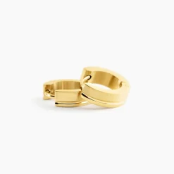 PHEBUS HIM Créoles|Bijoux Homme > Creoles Acier Doré