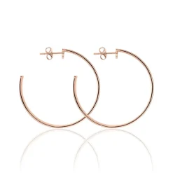 Marc Orian Créoles|Créoles Femme > Créoles Airelle Acier Rose