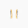 Marc Orian Bijoux Zirconium|Créoles > Créoles Aislin Or Jaune Oxyde De Zirconium