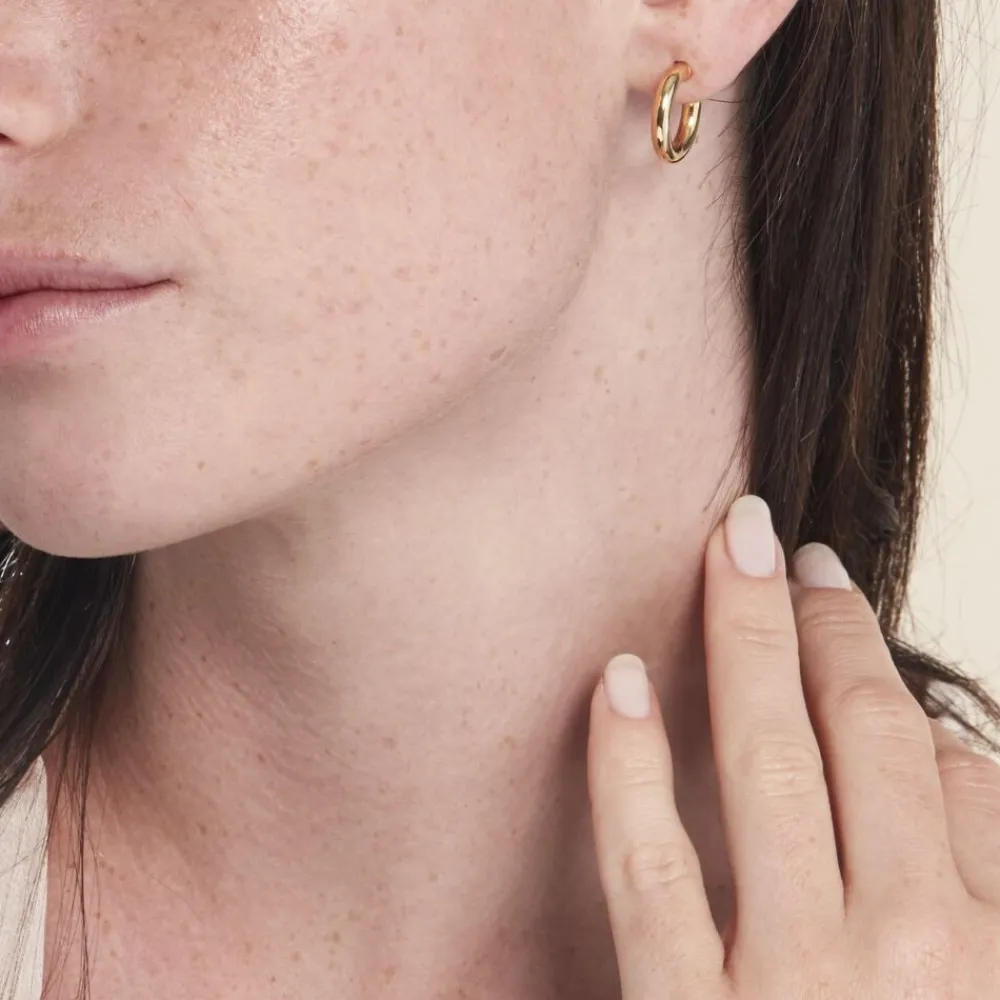 Marc Orian Créoles|Créoles Femme > Créoles Ajania Or Jaune