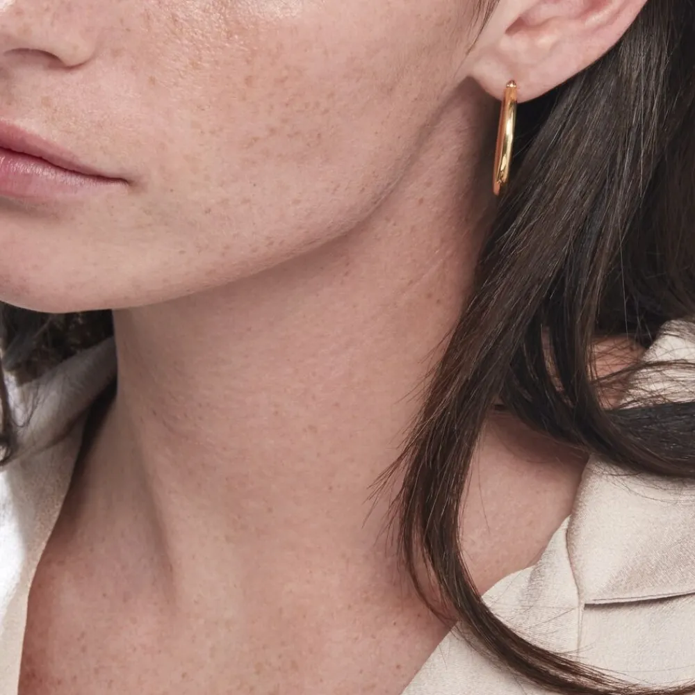 Marc Orian Créoles|Créoles Femme > Créoles Ajania Or Jaune