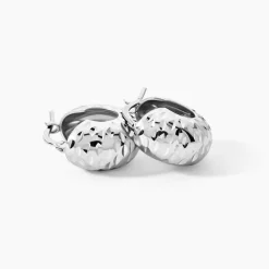 Marc Orian Créoles Argent|Créoles > Créoles Amadi Argent Blanc