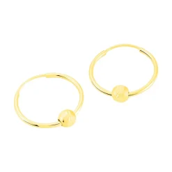 Marc Orian Créoles|Créoles Femme > Créoles Anaell Or Jaune