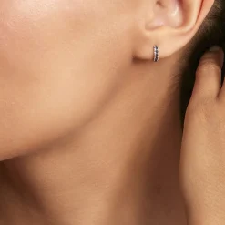 Marc Orian Bijoux Zirconium|Créoles > Créoles Andgelina Rondes Or Jaune Oxyde De Zirconium