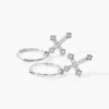 Marc Orian Créoles Argent|Bijoux Zirconium > Créoles Angel Argent Blanc Oxyde De Zirconium