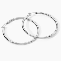 Marc Orian Créoles Argent|Créoles > Créoles Argent Blanc Anne