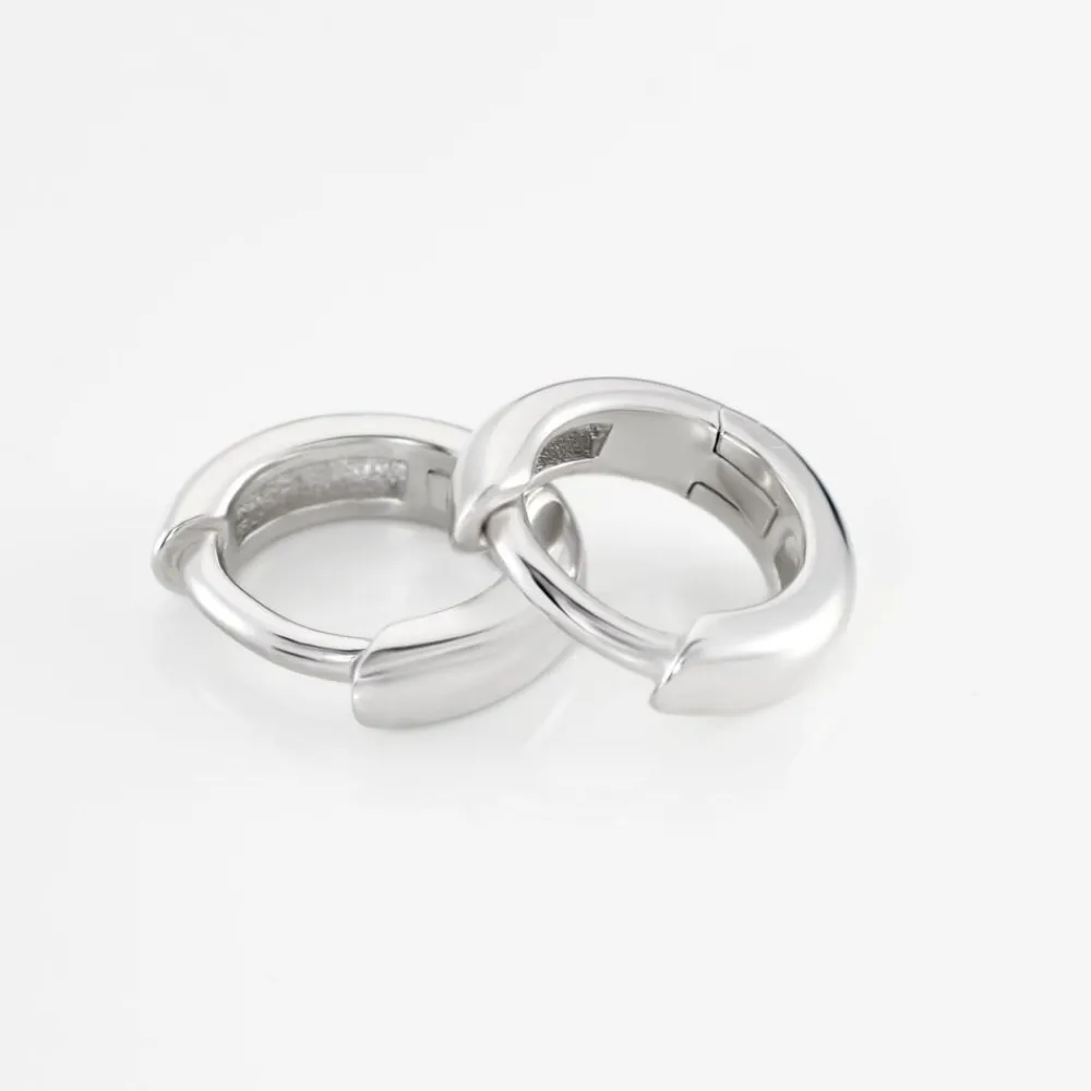 Marc Orian Créoles Argent|Créoles > Créoles Argent Blanc Cokkie
