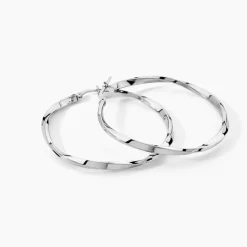 Marc Orian Créoles Argent|Créoles > Créoles Argent Blanc Ires