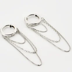 Marc Orian Créoles Argent|Créoles > Créoles Argent Blanc Olavi