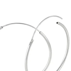 Créoles Argent Blanc Olympia