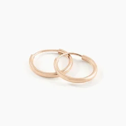 Créoles Argent Rose Olympia