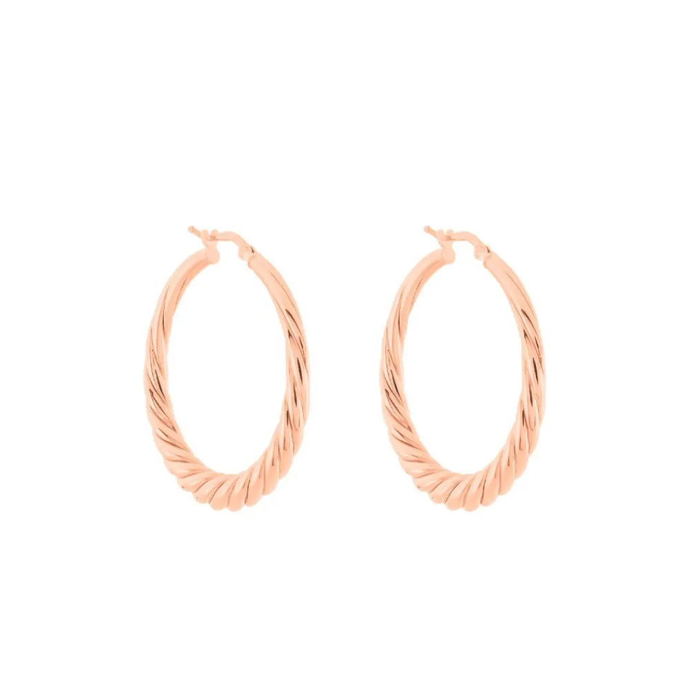 Marc Orian Créoles Argent|Créoles > Créoles Asael Argent Rose