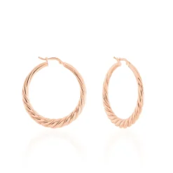 Marc Orian Créoles Argent|Créoles > Créoles Asael Argent Rose