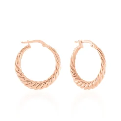 Marc Orian Créoles Argent|Créoles > Créoles Asael Argent Rose