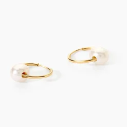 Marc Orian Parures De Mariage|Bijoux Perles > Créoles Baroque Baroques Or Jaune Perle De Culture