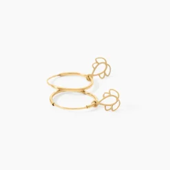 Marc Orian Créoles|Boucles D'Oreilles Fleur > Créoles Belita Or Jaune