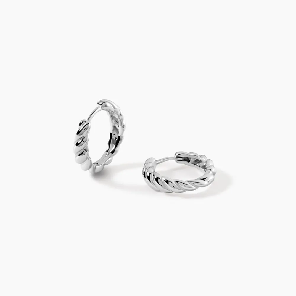 Marc Orian Créoles Argent|Créoles > Créoles Bellinda Argent Blanc