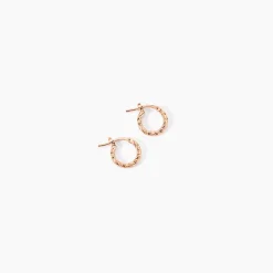 Marc Orian Créoles Argent|Créoles > Créoles Djulia Argent Rose