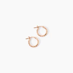 Marc Orian Créoles Argent|Créoles > Créoles Djulia Argent Rose