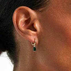 Marc Orian Créoles|Créoles Femme > Créoles Ean Or Jaune Malachite