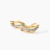 Marc Orian Boucles D'Oreilles Strass|Créoles > Créoles Eliseo Or Jaune Strass
