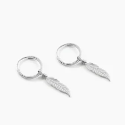 Marc Orian Créoles Argent|Créoles > Créoles Elvyn Argent Blanc