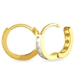 Marc Orian Bijoux Zirconium|Créoles > Créoles Ivria Or Jaune Oxyde De Zirconium