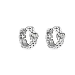 Marc Orian Créoles Argent|Bijoux Zirconium > Créoles Lilibeth Argent Blanc Oxyde De Zirconium