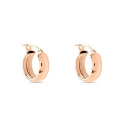 Marc Orian Créoles Argent|Créoles > Créoles Lisa Argent Rose