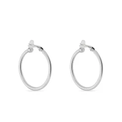 Marc Orian Créoles Argent|Créoles > Créoles Maxa Argent Blanc
