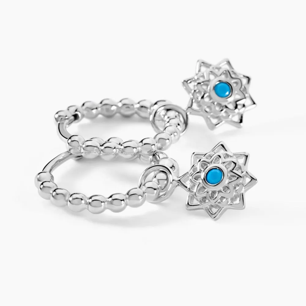 Marc Orian Créoles Argent|Bijoux Zirconium > Créoles Meissa Argent Blanc Oxyde De Zirconium
