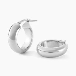 Marc Orian Créoles Argent|Créoles > Créoles Oreli Argent Blanc