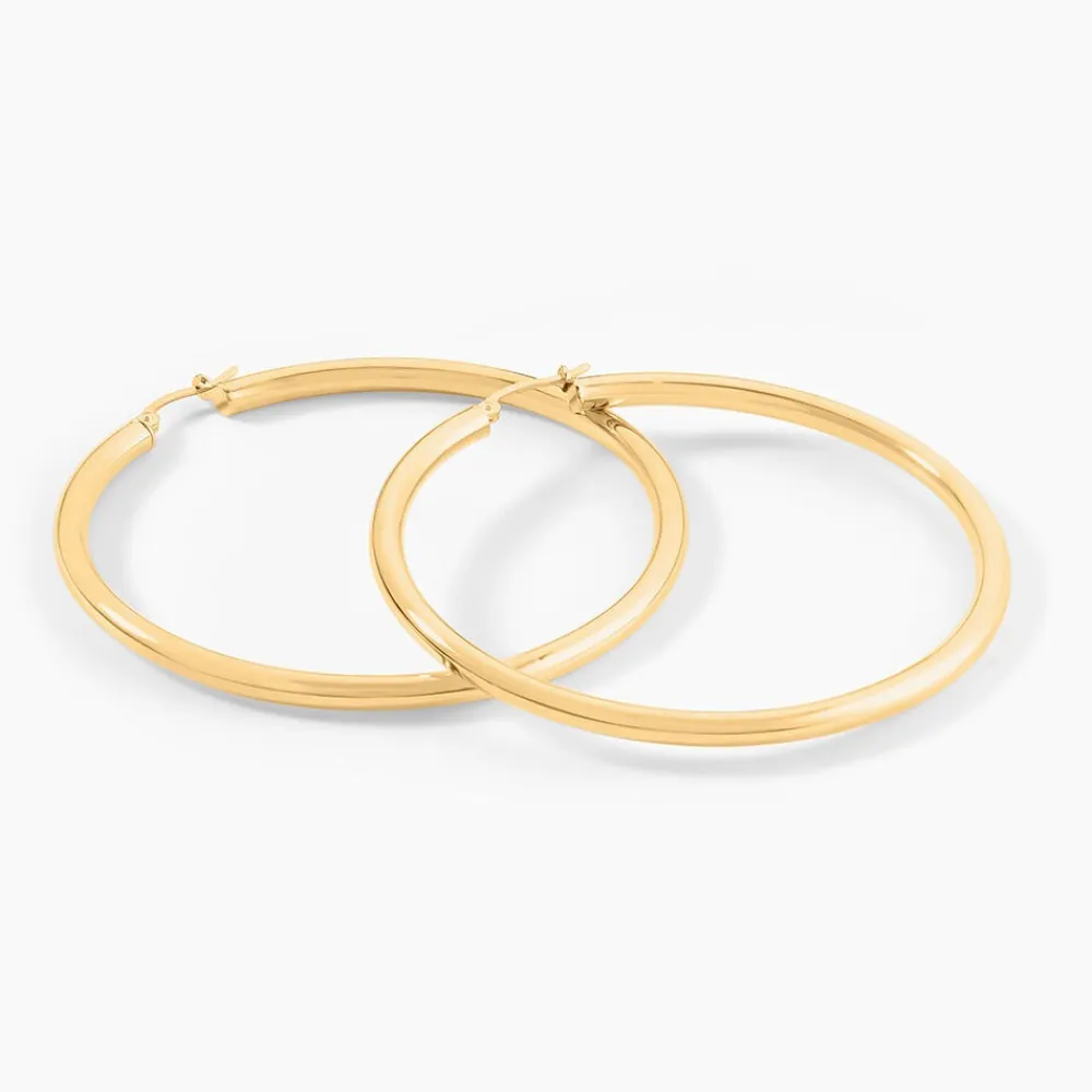 Marc Orian Créoles|Créoles Femme > Créoles Or Jaune Rond