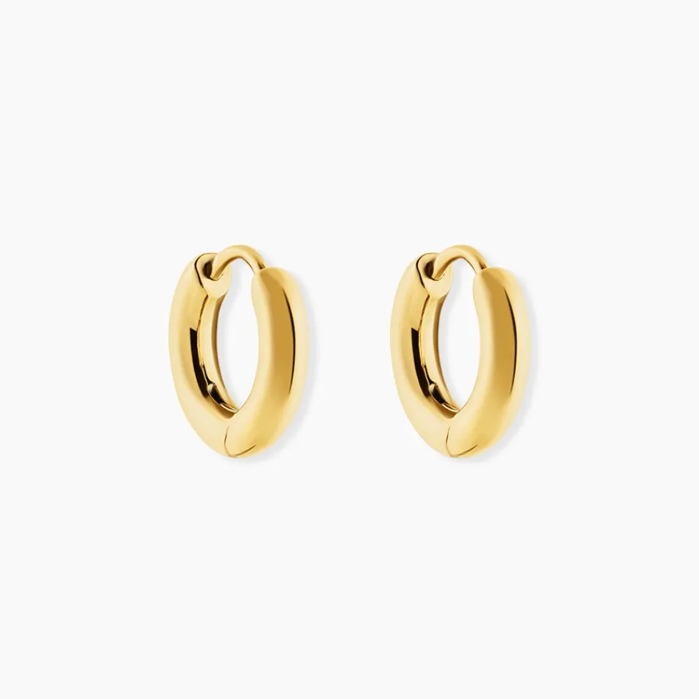 PHEBUS HIM Créoles|Bijoux Homme > Créoles Acier Doré