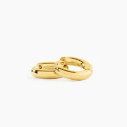 PHEBUS HIM Créoles|Bijoux Homme > Créoles Acier Doré