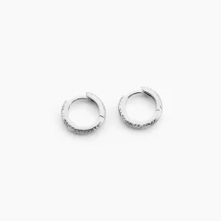 Marc Orian Créoles Argent|Créoles > Créoles Shula Argent Blanc