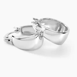 Marc Orian Créoles Argent|Créoles > Créoles Suliac Argent Blanc