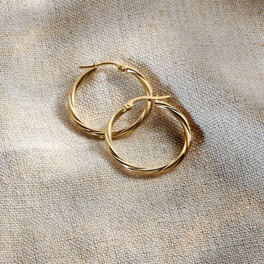 Marc Orian Créoles|Créoles Femme > Créoles Youri Or Jaune