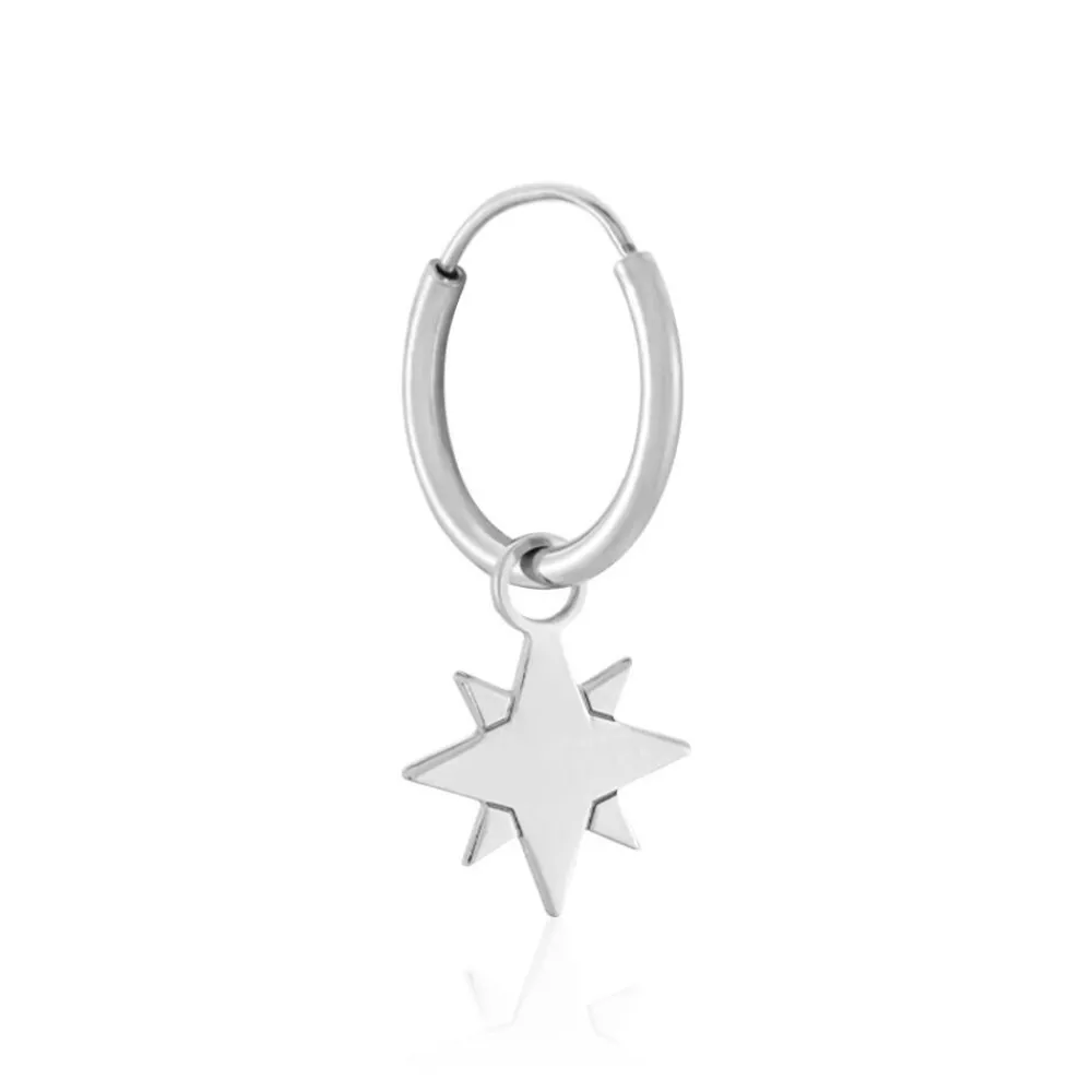 Marc Orian Créoles Argent|Créoles > Créole Unitaire Cathryn Argent Blanc