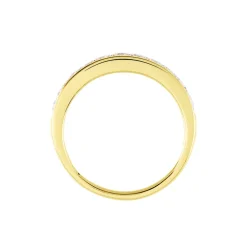 Marc Orian Bagues|Alliances > Demi-alliance Or Jaune Valentine Diamants Synthetique