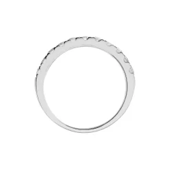 Marc Orian Bagues|Alliances > Demi Alliance Pristina Or Blanc Diamant Synthétique
