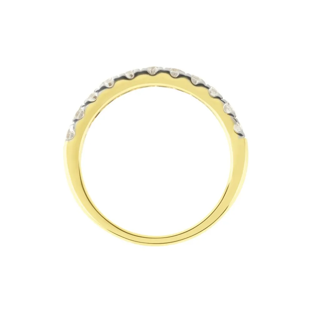 Marc Orian Bagues|Alliances > Demi Alliance Pristina Or Jaune Diamant Synthétique