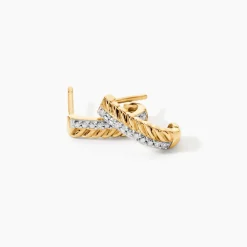Marc Orian Créoles|Créoles Femme > Demi Créoles Or Jaune Adah Diamants