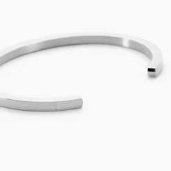 JOURDAN Bracelets Homme|Bracelets Acier Inoxydable > Jonc Teno Acier Argenté